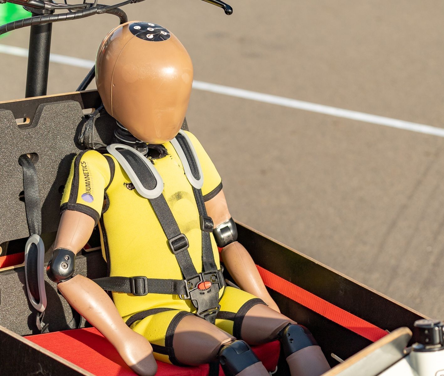 Cargo bike: bimbi a rischio in caso di frenata